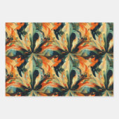 Fall Abstrakte Ölfarbe Geschenkpapier Set (Vorderseite 2)