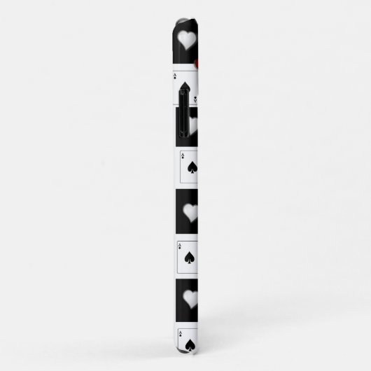 Fall Ace Spades iPhone Case-Mate iPhone Hülle (Hinten/Rechts)