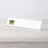 Fall Acorn Schreibtischnamensplakette (Vorderseite )