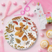 Fall Acorn und Pilz-Papierplatte Pappteller (Party)