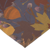 Fall Acorns und Blätter Schöne Großer Tischläufer (Ecke)