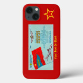 Fall Aeroflot Passagierticket Case-Mate iPhone Case-Mate iPhone Hülle (Rückseite)