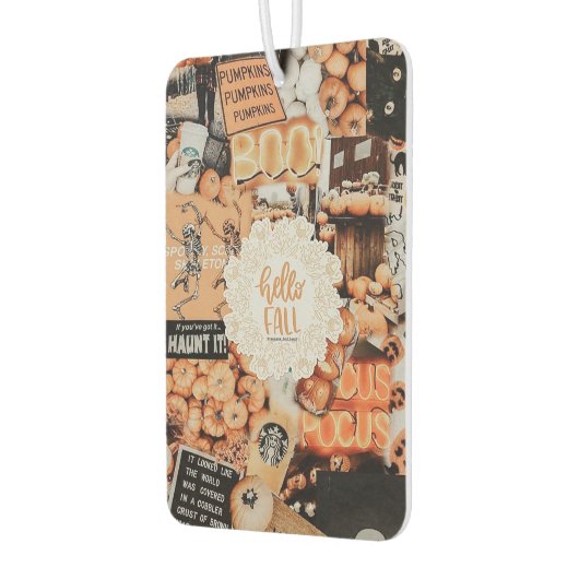 Fall Aesthetics Collage Autolufterfrischer (Links)