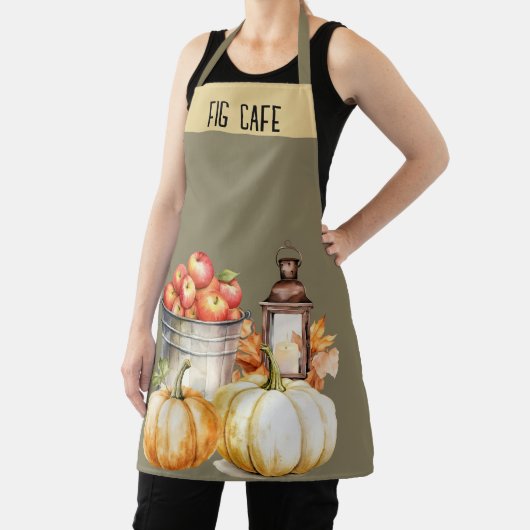 Fall Aesthetics Individuelle Name Restaurant Schürze (InSitu)