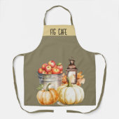 Fall Aesthetics Individuelle Name Restaurant Schürze (Vorderseite)