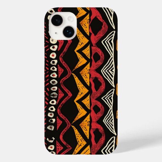 Fall "African Print iPhone Plus" Case-Mate iPhone Hülle (Rückseite)