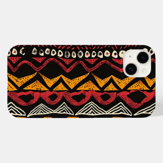 Fall "African Print iPhone Plus" Case-Mate iPhone Hülle (Rückseite (Horizontal))