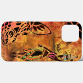 Fall Afrikanische Frau und Giraffe iPhone Case-Mate iPhone Hülle (Rückseite (Horizontal))