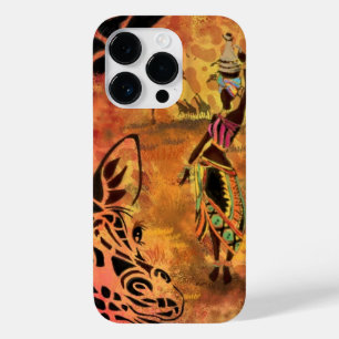 Fall Afrikanische Frau und Giraffe iPhone Case-Mate iPhone 14 Pro Hülle