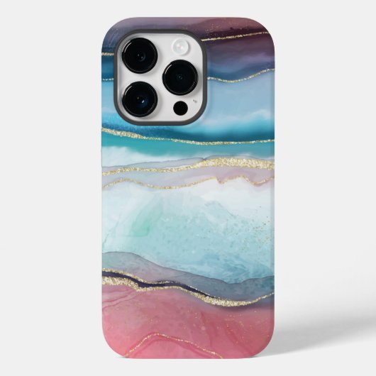 Fall Agate Pattern Case-Mate iPhone Hülle (Rückseite)