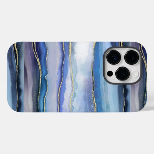 Fall Agate Pattern Case-Mate iPhone Hülle (Rückseite (Horizontal))