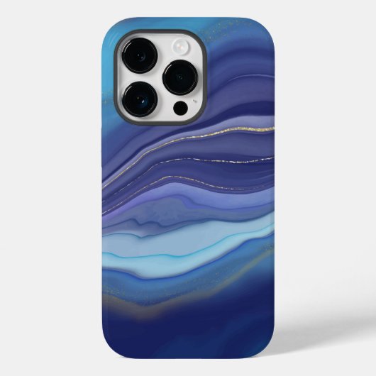 Fall Agate Pattern Case-Mate iPhone Hülle (Rückseite)