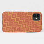 Fall Ägyptisch Rot und Gelb Tribal iPhone 5/5 Case-Mate iPhone Hülle (Rückseite (Horizontal))
