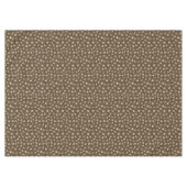 Fall Ahorn Verlasse auf braun - nahtlos. Tischdecke (Vorderseite (Horizontal))