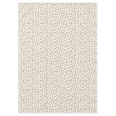 Fall Ahorn Verlasse auf Creme - nahtloses Muster. Tischdecke (Vorderseite)