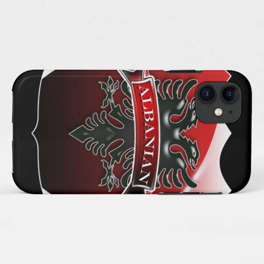 Fall Albaniens Iphone Case-Mate iPhone Hülle (Rückseite (Horizontal))