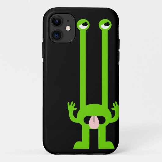 Fall albern Alien iPhone Case-Mate iPhone Hülle (Rückseite)