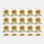 Fall All Occasions, Autumn Sunflower, Fall Pumpkin Geschenkpapier Set (Vorderseite 2)