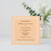 Fall alle Party Einladung (Stehend Vorderseite)