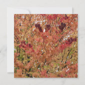 Fall alle Party Einladung (Rückseite)