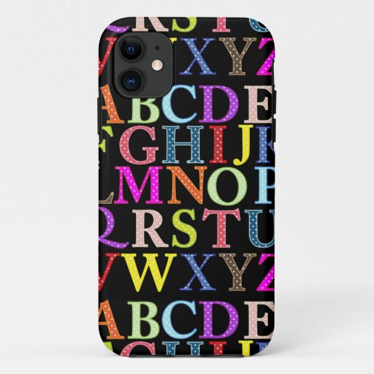 Fall Alphabet iPhone 5/5S Case-Mate iPhone Hülle (Rückseite)