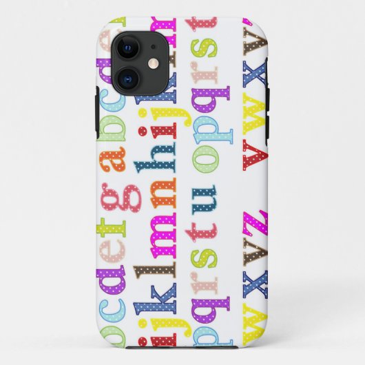 Fall Alphabet iPhone 5/5S Case-Mate iPhone Hülle (Rückseite)