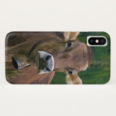 Fall Alpine Cow iPhone X Case-Mate iPhone Hülle (Rückseite (Horizontal))