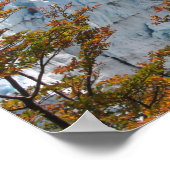 Fall am Perito Moreno Glacier, Argentinien Poster (Ecke)