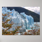Fall am Perito Moreno Glacier, Argentinien Poster (Vorne)