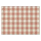 Fall Amaro auf Panna Cotta Gingham - kariertes Mus Tischdecke (Vorderseite (Horizontal))