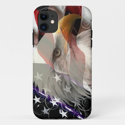 Fall "American Eagle Flag iPhone 5" Case-Mate iPhone Hülle (Rückseite)