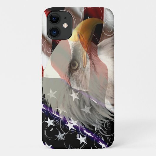 Fall "American Eagle Flag iPhone 5" Case-Mate iPhone Hülle (Rückseite)