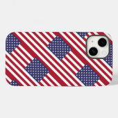 Fall "American Flag Case-Mate iPhone" iPhone Hülle (Rückseite (Horizontal))
