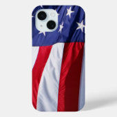 Fall "American Flag" iPhone 15 Case-Mate iPhone Hülle (Rückseite)