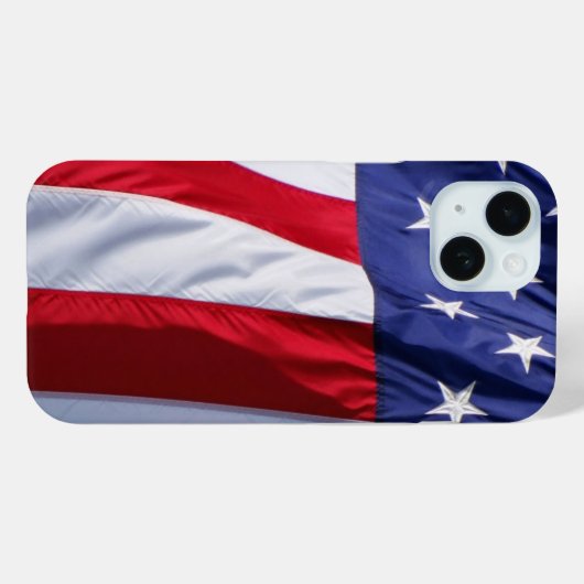 Fall "American Flag" iPhone 15 Case-Mate iPhone Hülle (Rückseite (Horizontal))
