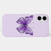 Fall Amethyst Wings iPhone/iPad Case-Mate iPhone Hülle (Rückseite (Horizontal))