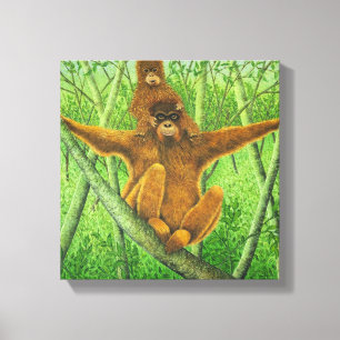 Fall an herein dort leinwanddruck