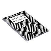 Fall an. Mich gelassen overthink dieses. Zitat. Notizblock (Rechte Seite)