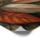 Fall Animal Poster (Ecke)