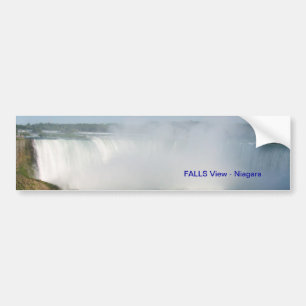 Fall-Ansicht: Niagara USA Kanada Autoaufkleber