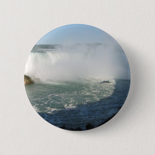 Fall-Ansicht: Niagara USA Kanada Button (Vorderseite)