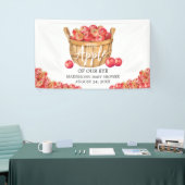 Fall Apple Basket Baby Dusche Banner (Messeveranstaltung)