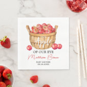 Fall Apple Basket Baby Dusche Serviette (Beispiel)