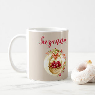 Fall Apple Basket Personalisiert Coffee Tasse