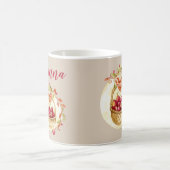 Fall Apple Basket Personalisiert Coffee Tasse (Mittel)