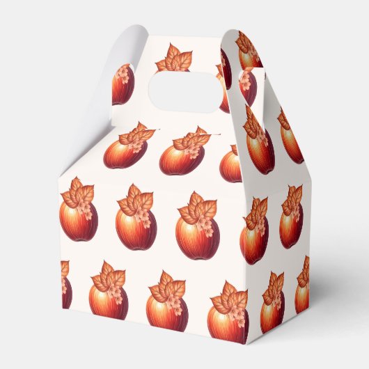 Fall Apple Brautparty Geschenkschachtel (Vorderseite)
