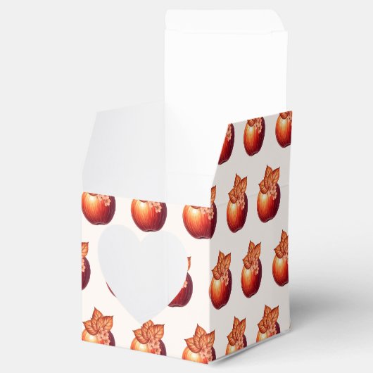 Fall Apple Brautparty Geschenkschachtel (Geöffnet)