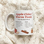 Fall Apple Cider Tonic Simple Recipe Kaffeetasse