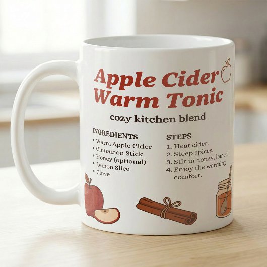 Fall Apple Cider Tonic Simple Recipe Kaffeetasse