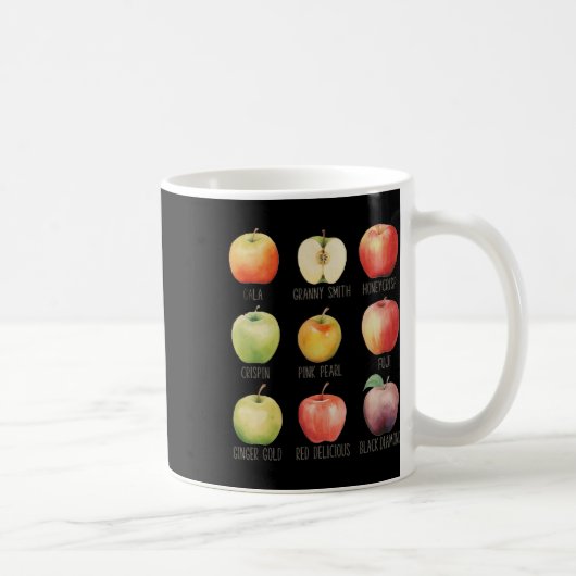 Fall Apple picken Apple Orchard Boho Farm Festhalt Kaffeetasse (Rechts)